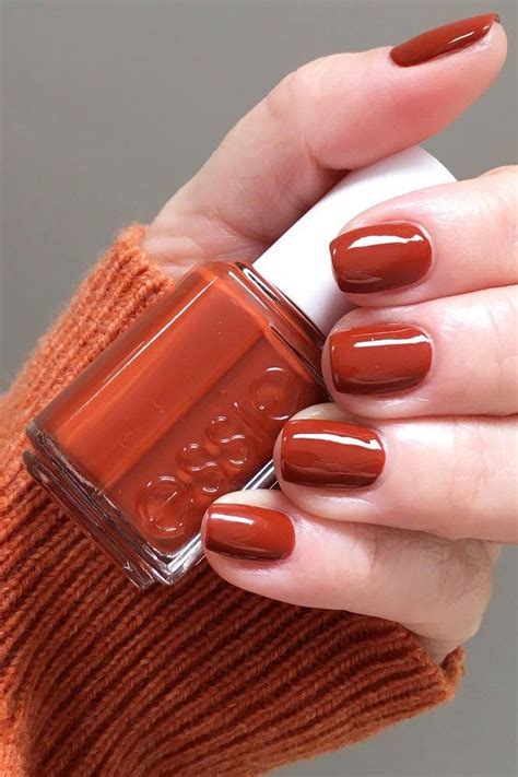 19 Chic Autumn Nail Colours Youll Want To Buy Asap Colores De Esmalte De Uñas Manicura De