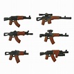 Custom Minifigure Military Army Guns Weapons Compatible for Lego Set ...