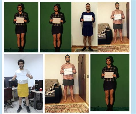 Men In Turkey And Azerbaijan Put On Miniskirts In Sexual Violence Protest