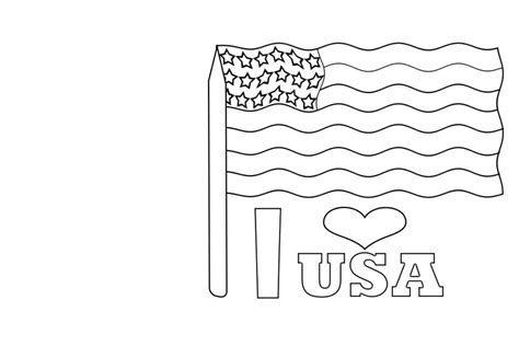 United states flag coloring pages. American Flag Coloring Pages Free Printable | Flag ...