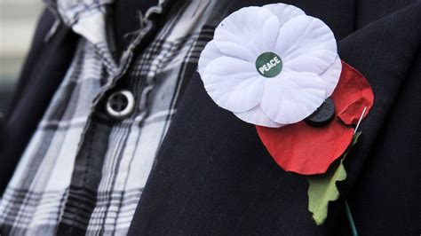White Poppy How Is It Different From The Red Remembrance Symbol Bbc News