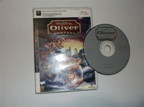 Walt Disneys Oliver And Company Dvd 2009 20th Anniversary Special