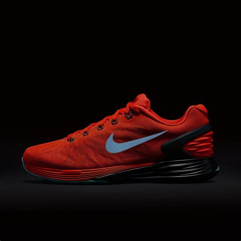 Nike Womens LunarGlide Running Shoes Bright Crimson Black Tennisnuts Com