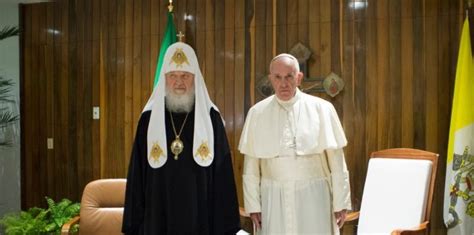 El Estado Actual De Las Relaciones Entre El Papa Y El Patriarca De