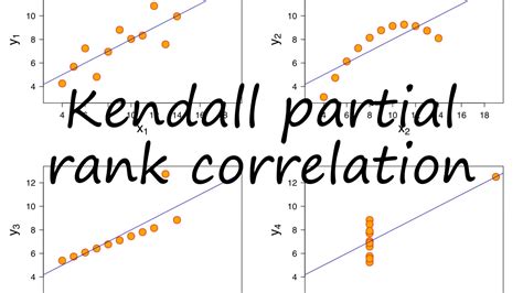 How To Pronounce Kendall Partial Rank Correlation Youtube