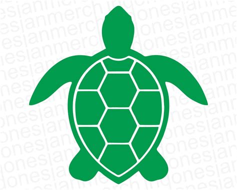 Sea Turtle Decal Svg