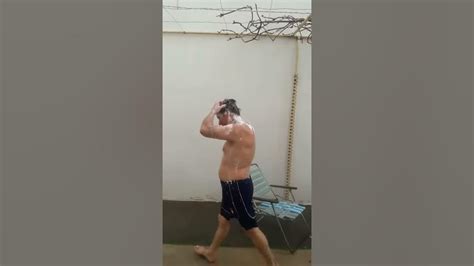 Mi Viejo Bañandose En La Lluvia Jajaja Youtube