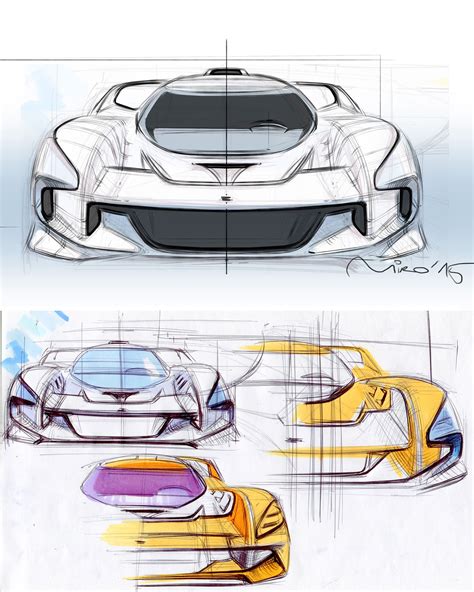 Sport Car Design Sketch