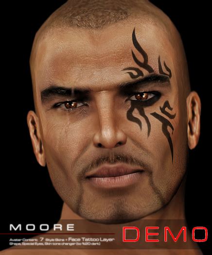 Second Life Marketplace Demo Moore Avatar By Tellaq