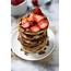 Strawberry Chocolate Chunk Ricotta Pancakes  Baker By Nature