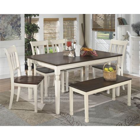 Signature Design By Ashley Whitesburg Dining Table Wood Dining Room