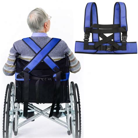 For Patient Elderly Disabled Torso Support Vest Wheelchair Seat Belt