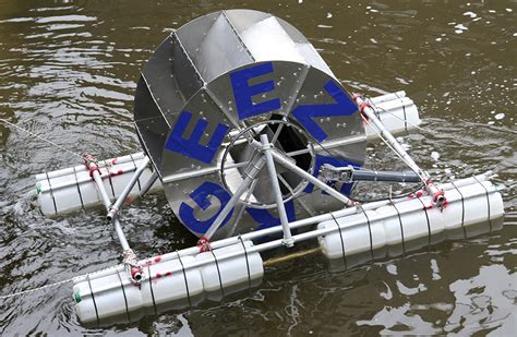Active Energy Construct Your Own Floating Water Wheel