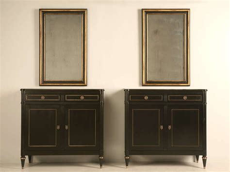 Striking Pair Of Custom Mirrors With Antique Glass At 1stdibs Custom Mirrors Chicago