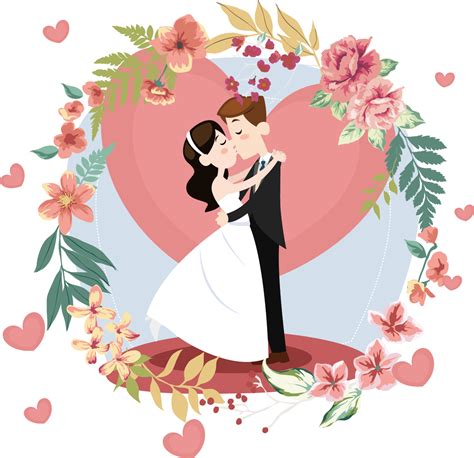 19 Marriage Wedding Card Clipart Png Pictures