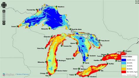 State Of The Great Lakes In Full Color Wmeac