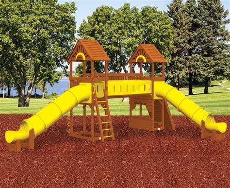 Commercial Playground Equipment Rainbow Play Village