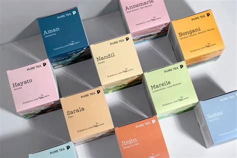 Pure Tea Packaging Illustrations - World Brand Design Society