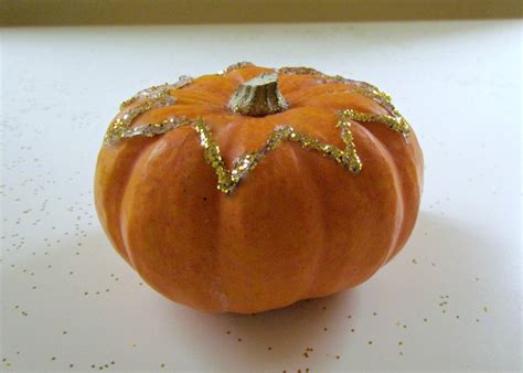 Diy Glitter Pumpkin — Isoscella