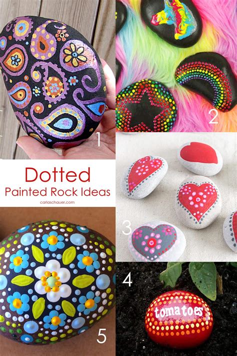 30 Easy Rock Painting Ideas Anyone Can Make Carla Schauer Designs