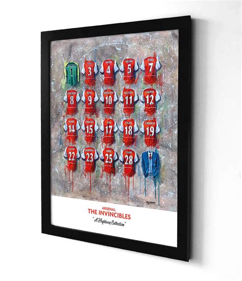 Arsenal Invincibles Football Shirts Art Terry Kneeshaw In 2022