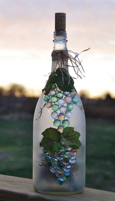 20 Diy Wine Bottle Craft Empty Wine Bottle Decoration Ideas House