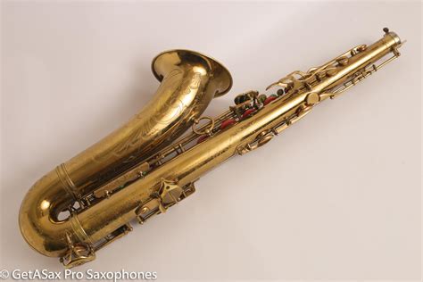 Selmer Super Balanced Action Tenor Saxophone 55024 Original Lacquer