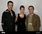 Tim Bergmann, Lisa Martinek, Christoph Waltz, Photocall for ARD TV ...