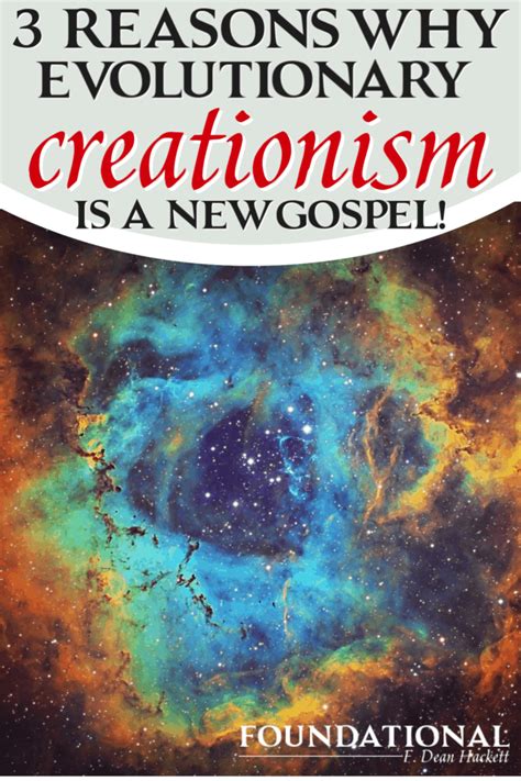 3 Reasons Why Evolutionary Creationism Is A New Gospel Foundational