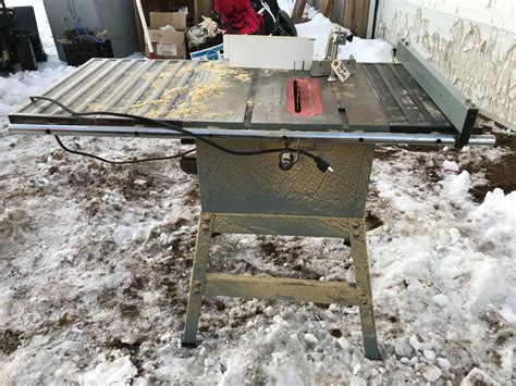 Delta 10 Inch Table Saw Withtable Extension Schmalz Auctions