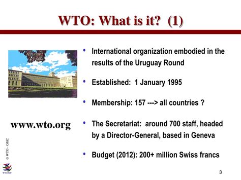 Ppt The Wto Gateway To The World Trade Organization Powerpoint