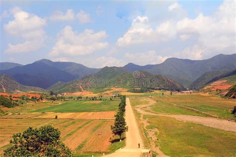 Countryside North Korea Stock Photo Image Of East Country 48028938