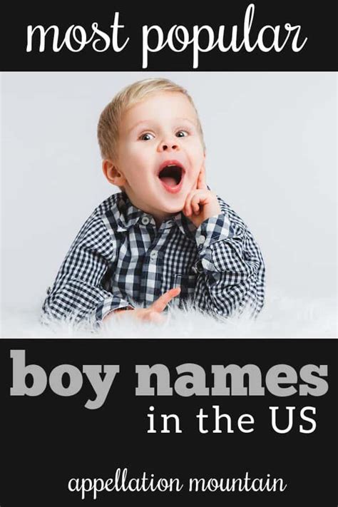 Top 100 Boy Names Coolest Classic New Appellation Mountain