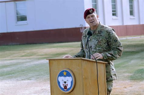 Usarak Conducts Change Of Command Ceremony Article The