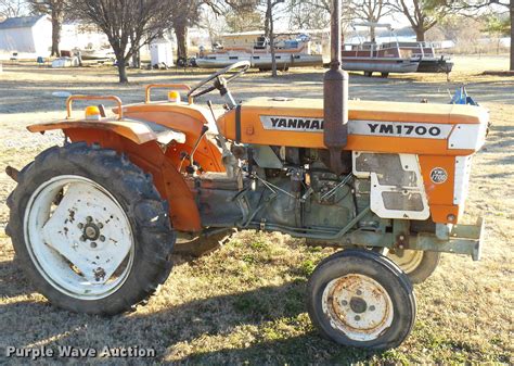 Yanmar Ym1700 Tractor In Mcalester Ok Item Db2317 Sold Purple Wave