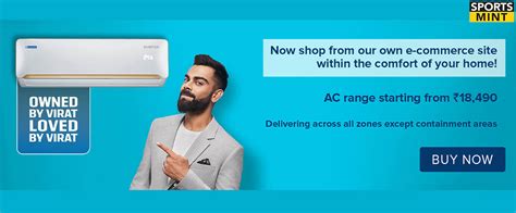 Blue Star Unveils New Tv Commercial Featuring Virat Kohli Sportsmint