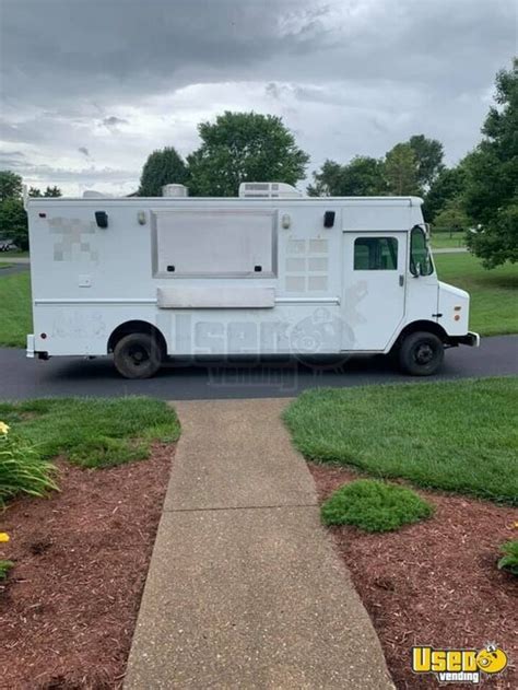 Chevrolet Step Van Food Truck Mobile Kitchen With A New Engine For