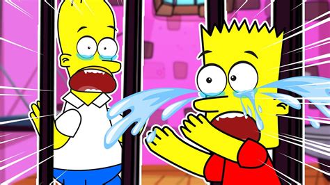 Baby Bart Simpson Sorry Daddy I Love You Because Sad Story