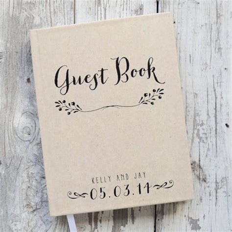 So i'm having guests pick a color, write their note. Wedding Guest Book Wedding Guestbook Custom Guest Book ...