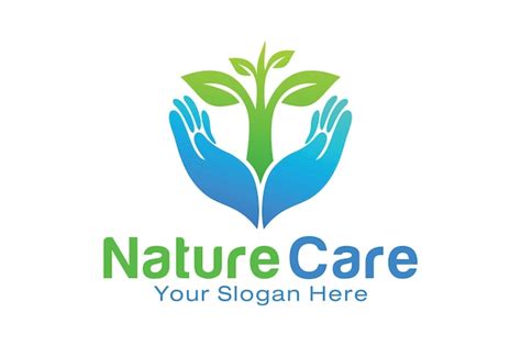Premium Vector Nature Care Logo Design Template