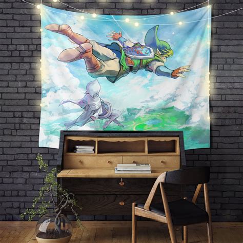 Legend Of Zelda Skyward Sword 1 Tapestry Room Decor Anime Tapestry Store