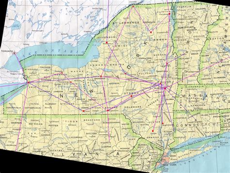 Exploring The Beauty Of Upstate New York Through Its Map Map Of The Usa