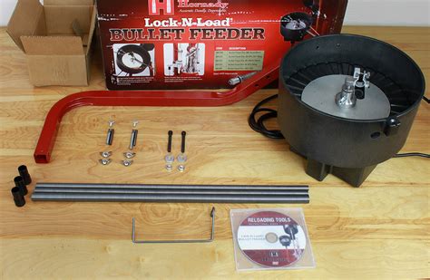 More importantly, this also allows you to use only the large drop tube, instead of having to change back and forth. Hornady Lock-N-Load Bullet Feeder - Overview - Ultimate Reloader
