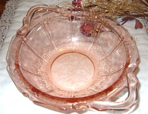 Vintage Pink Depression Glass Jeannette Glass Vintage Pink