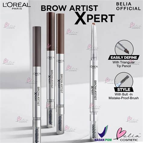 Jual Belia Loreal Paris Brow Artist Xpert Eye Make Up Pensil Alis Dengan Brush Untuk Hasil