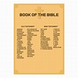 8 Best Images of Books Of Bible Chart Printable - Free Printable Bible ...