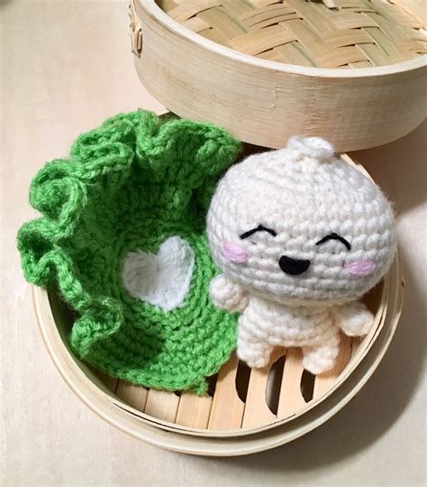 Crochet Pattern Bao Amigurumi Crochet Pattern Bao Steamed Dumpling