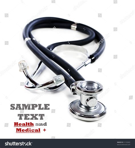 Doctor S Stethoscope On A White Background With Space For Text Stock Photo Shutterstock