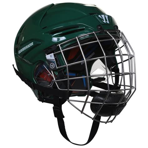 Warrior Krown Px3 Hockey Helmet Combo Forest Green National Sports