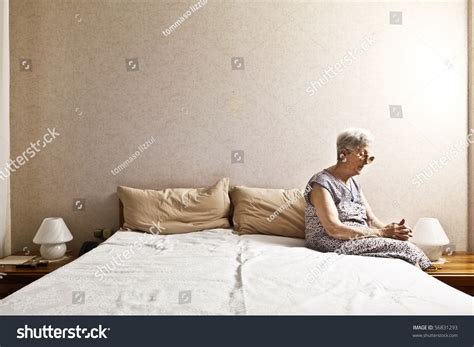 Old Lady Bedroom Stock Photo 56831293 Shutterstock